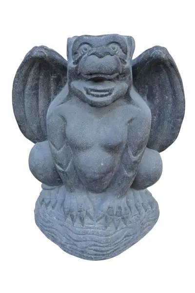 Product image 3 of the product “Gargoyle 60cm, cast stone, antique finish ”